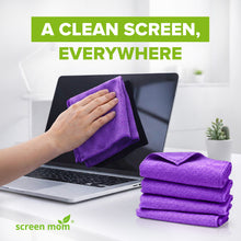Load image into Gallery viewer, Screen Mom 4-Pack Premium Microfiber Cloths