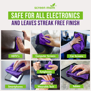Screen Mom 8oz Screen Cleaner Kit