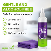 Load image into Gallery viewer, Screen Mom 8oz Screen Cleaner Kit (2-PACK)